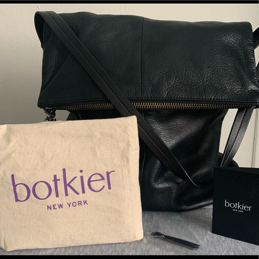 The Botkier Irving Leather Hobo Shoulder Bag